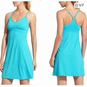 Athleta sport dress Women's Extra Small aqua teal stretch sport athleisure